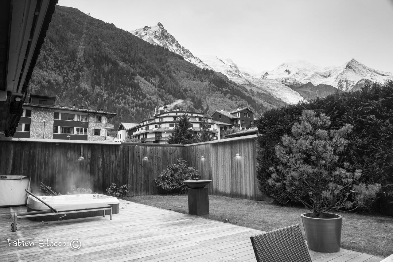 Apartment Au Bon Coin - Luxury Chamonix Hidden Haven, Mont Blanc View, Hot Tub And Garden Exterior photo